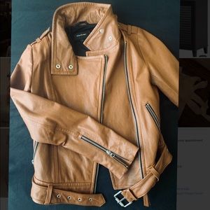 Mackage leather biker jacket